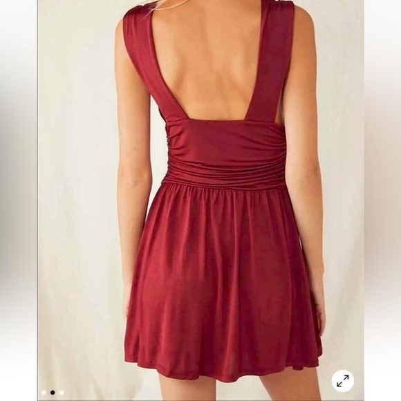 (NWT) Free People Here I Am Slip Mini Dress - Picture 2 of 7